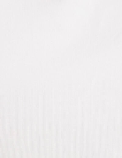 T-shirt cropped blanc femme