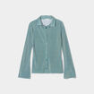 Chemise manches longues blanc femme