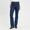 Jeans bootcut denim brut femme