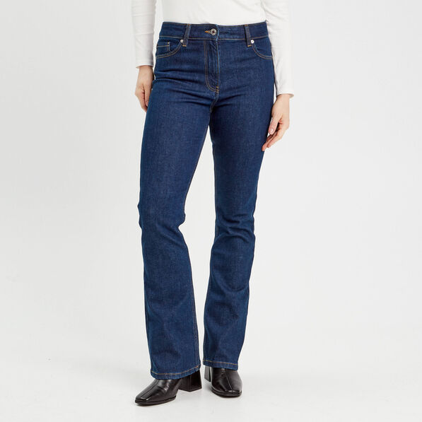 jeans bootcut denim brut femme Jeans bootcut denim brut femme