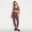 Legging taille haute activewear violet femme