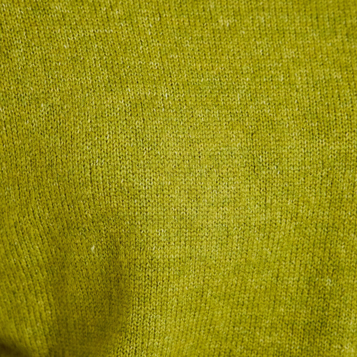 Pull manches longues vert fonc&eacute; femme
