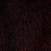 Veste courte en fausse fourrure marron fonc&eacute; femme