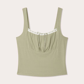 bustier avec coques vert kaki femme Bustier avec coques vert kaki femme