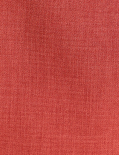 Pantalon droit large pinces vieux rose femme