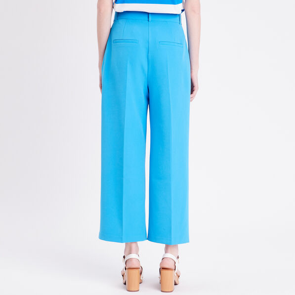 pantalon city large bleu femme Pantalon city large bleu femme