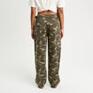 Jean wide leg carpenter vert kaki femme