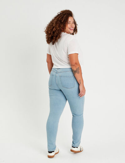 Jeans slim denim dirty femme