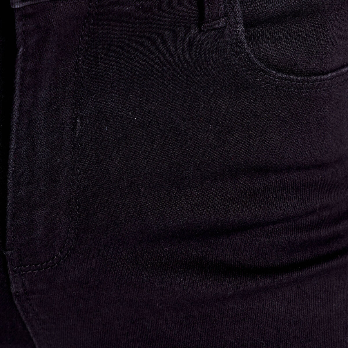 Jeans slim 5 poches denim noir femme
