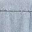 Chemise en jean avec clous denim bleach femme