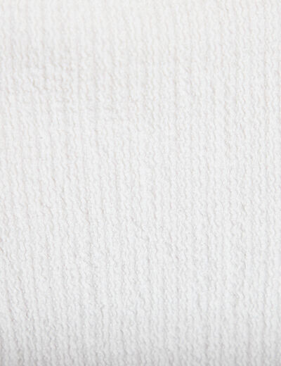 Blouse d&eacute;collet&eacute; sans manches brod&eacute;e rouge femme