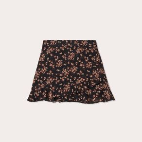 jupe short evasee noir femme Jupe-short évasée noir femme