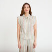 Chemise beige femme