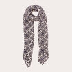 Foulard noir femme