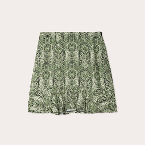 jupe courte evasee vert kaki femme Jupe courte évasée vert kaki femme
