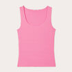 Débardeur effet seconde peau rose fushia femme