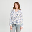 Chemise manches longues blanc femme