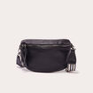 Sac banane en bandoulière noir femme