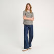 T-shirt manches courtes blanc femme