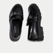 Mocassins noir femme