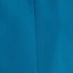 Veste blazer droite bleu canard femme