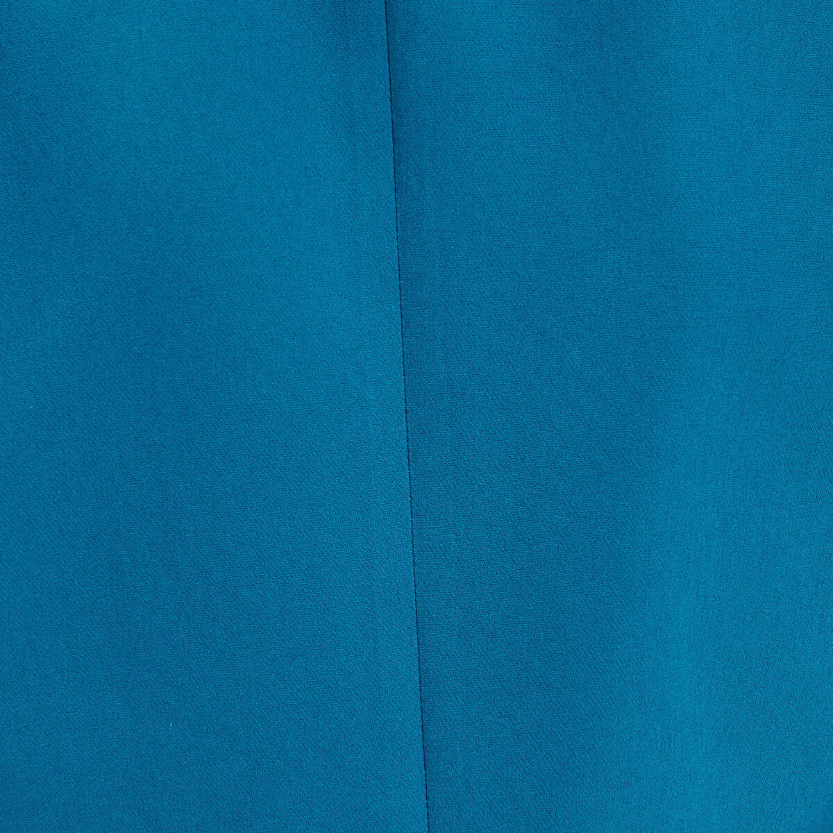 Veste blazer droite bleu canard femme