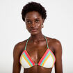 Haut de maillot de bain en crochet rouge femme