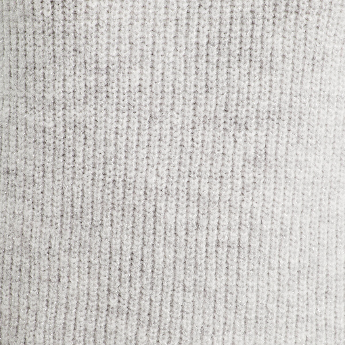 Pull avec noeud gris clair femme