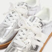 Basket gris argent femme