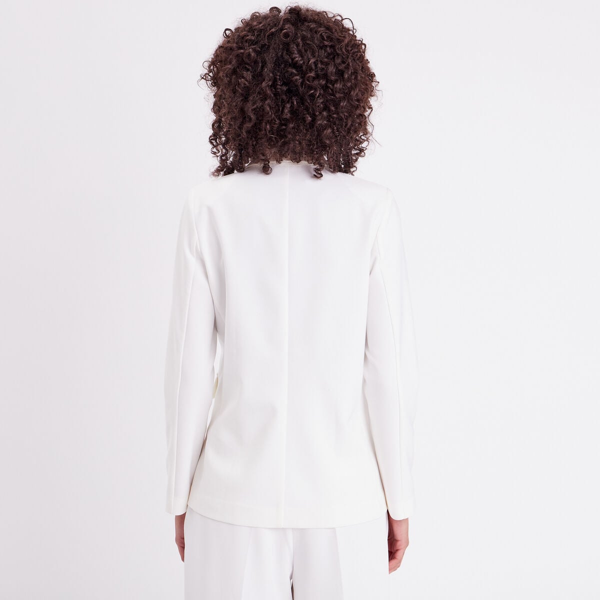 Veste blazer ecru femme