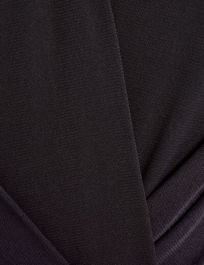 Body manches longues noir femme