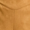 Short droit suédine camel femme