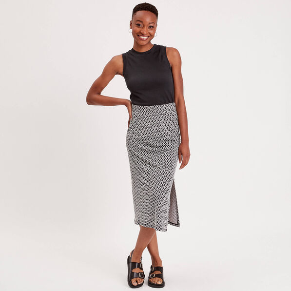 jupe longue droite fronces noir femme Jupe longue droite fronces noir femme