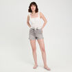 Bustier avec coques blanc femme