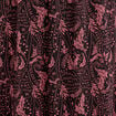 Robe longue évasée noir femme