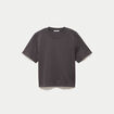T-shirt col rond manches courtes noir