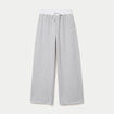Jogging coupe large taille standard gris fonc&eacute;