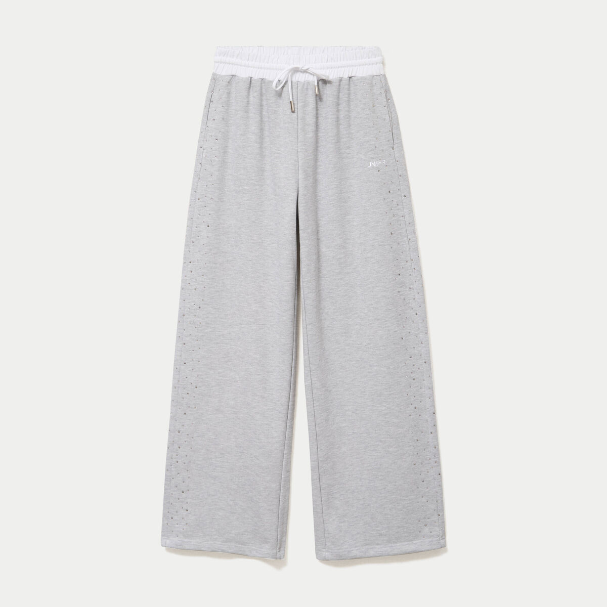Jogging coupe large taille standard gris fonc&eacute;