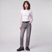 Jean Sam regular taille standard denim gris
