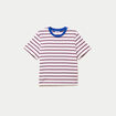 T-shirt ajust&eacute; manches courtes blanc