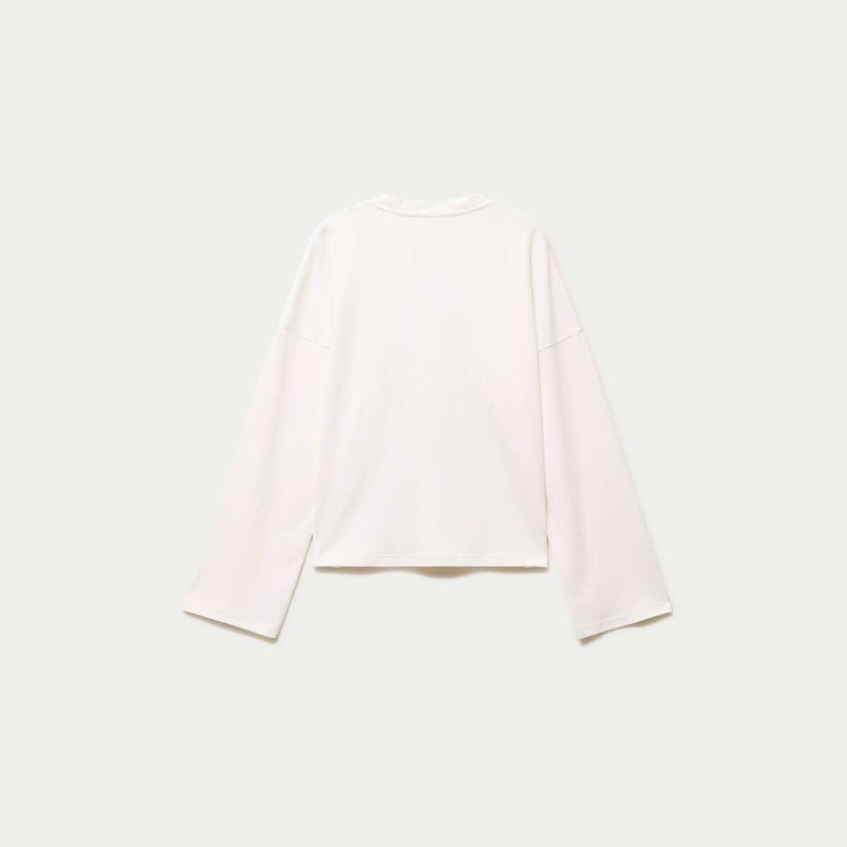 T-shirt manches longues ecru