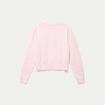 Pull col rond manches longues rose clair