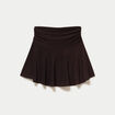 Jupe marron fonc&eacute; ado