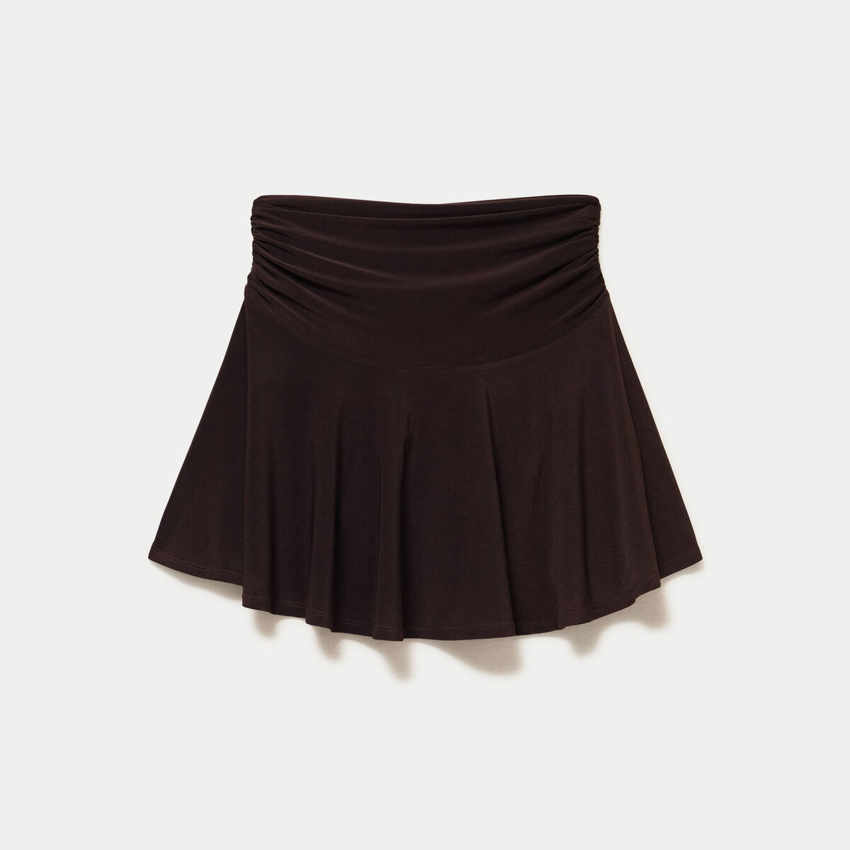 Jupe marron fonc&eacute; ado