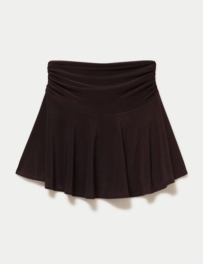 Jupe marron fonc&eacute; ado