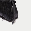 Sac port&eacute; &eacute;paule noir ado