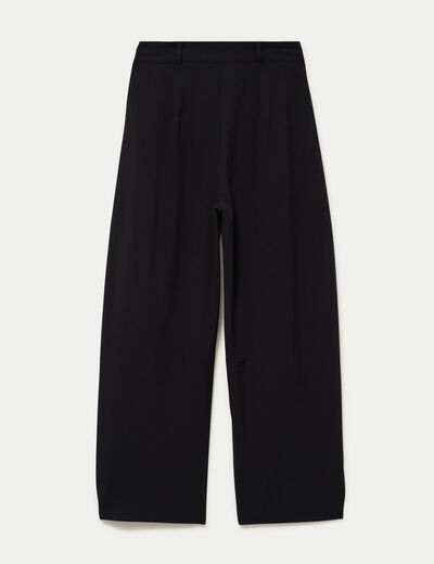 Pantalon coupe large noir