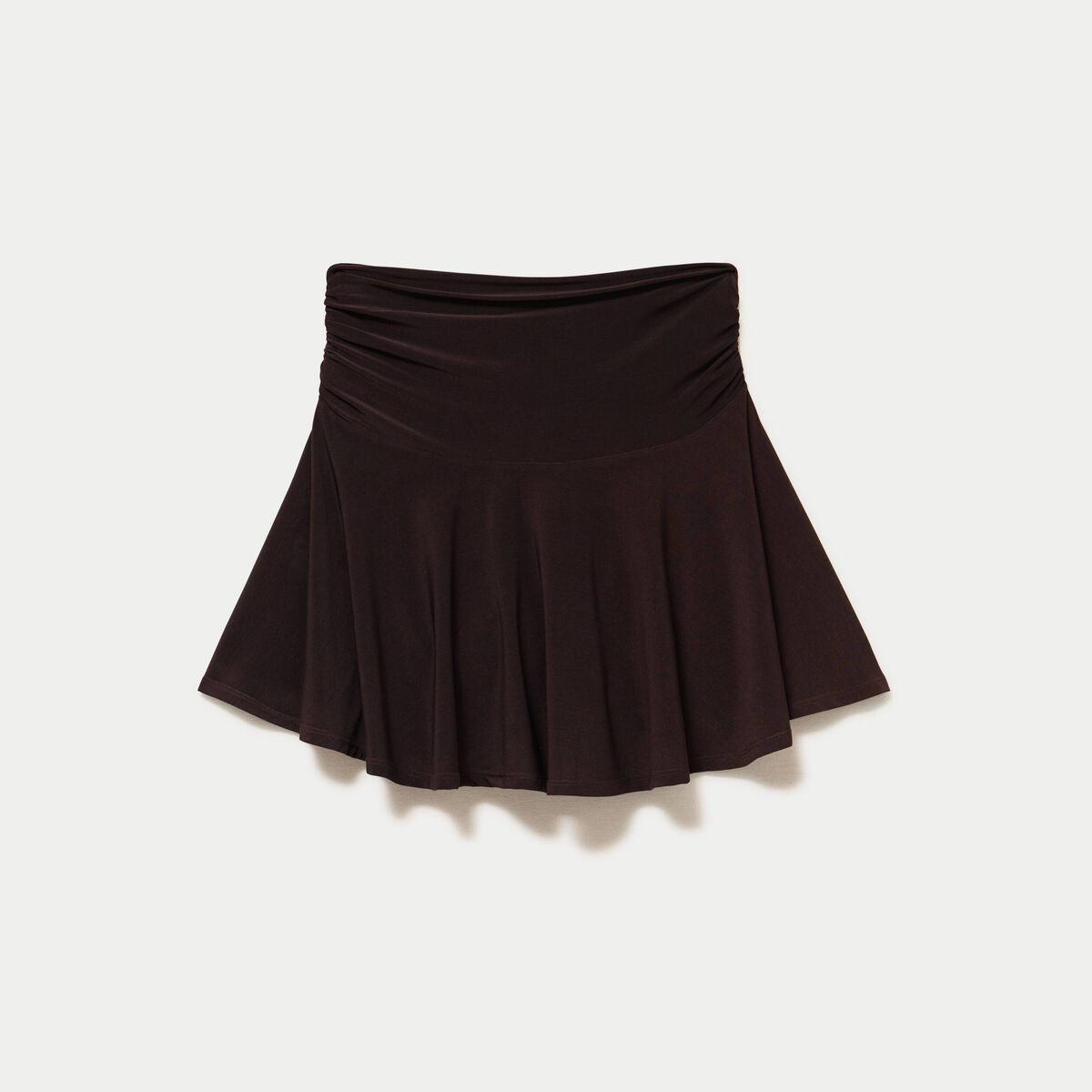 Jupe marron fonc&eacute; ado