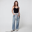 Jean Lenny wide leg standard denim triple stone