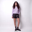 Pull col rond manches longues parme